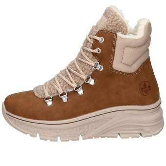 Rieker Schnür Boots in braun