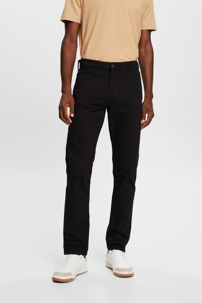 Schmale Jeans mit mittlerer Bundhöhe