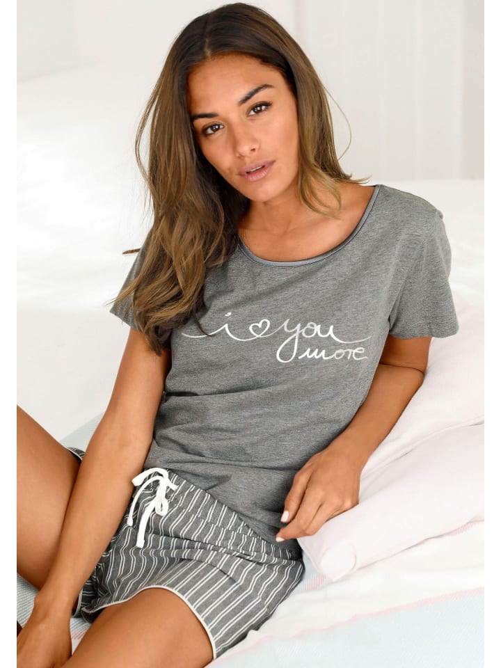s.Oliver Shorty in grau-meliert günstig kaufen