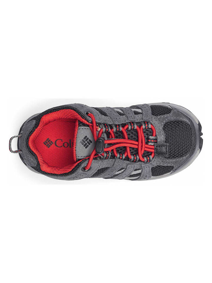 Columbia Wanderschuhe in Anthrazit/ Schwarz/ Rot günstig kaufen