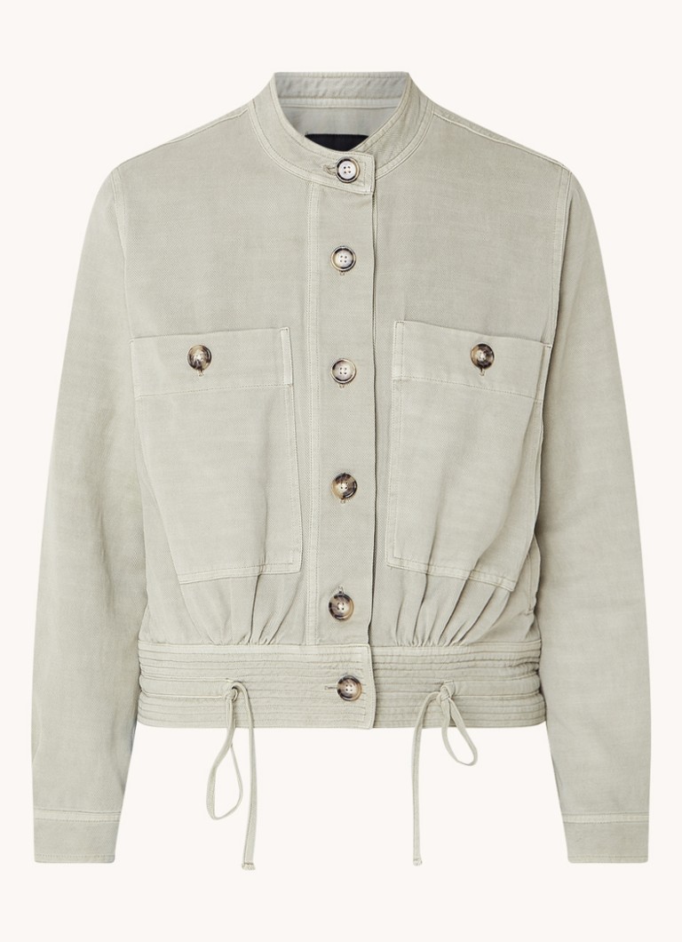 Rails Alma Overshirt aus Lyocell-Mischgewebe mit Brusttaschen
