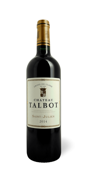 Bordeaux Château Talbot 4ème Cru Classé Saint-Julien  2014  75 cl - Rouge