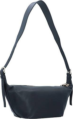 TOMMY HILFIGER Casual Schultertasche Leder 28 cm