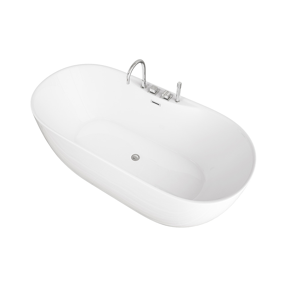 Home Deluxe Badewanne LENI mit Armatur