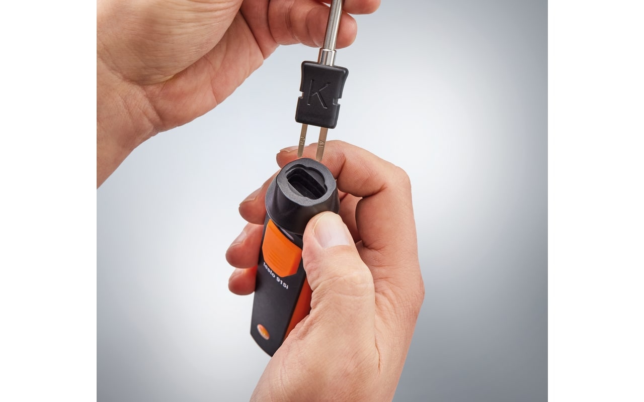 Testo 0563 5915 915i - Θερμόμετρο με αισθητήρες θερμοκρασίας και έλεγχο μέσω smartphone