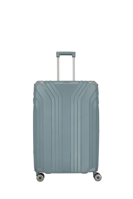 Travelite ELVAA Kofferset 4 Rollen L\/M\/S - Blaugrau