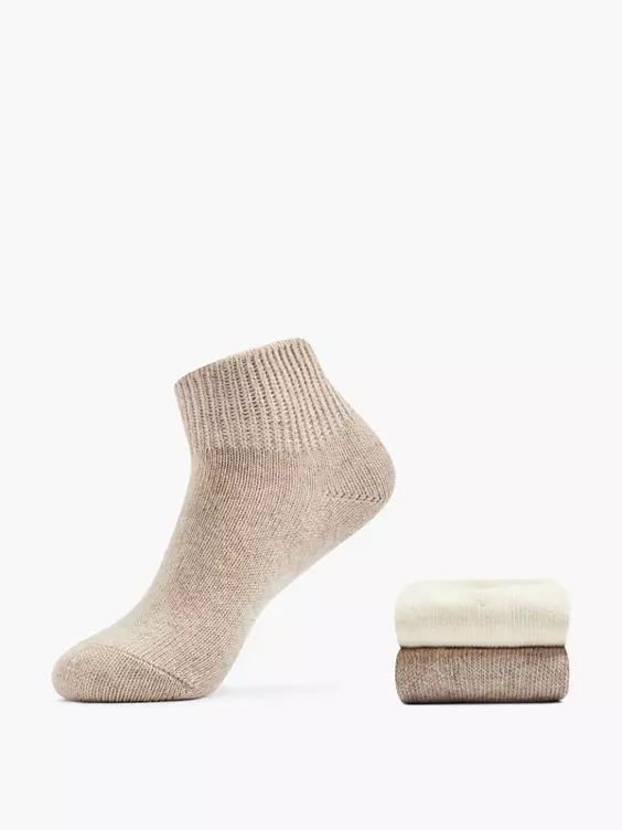 Cosy Nature 2er Pack Sneakersocken