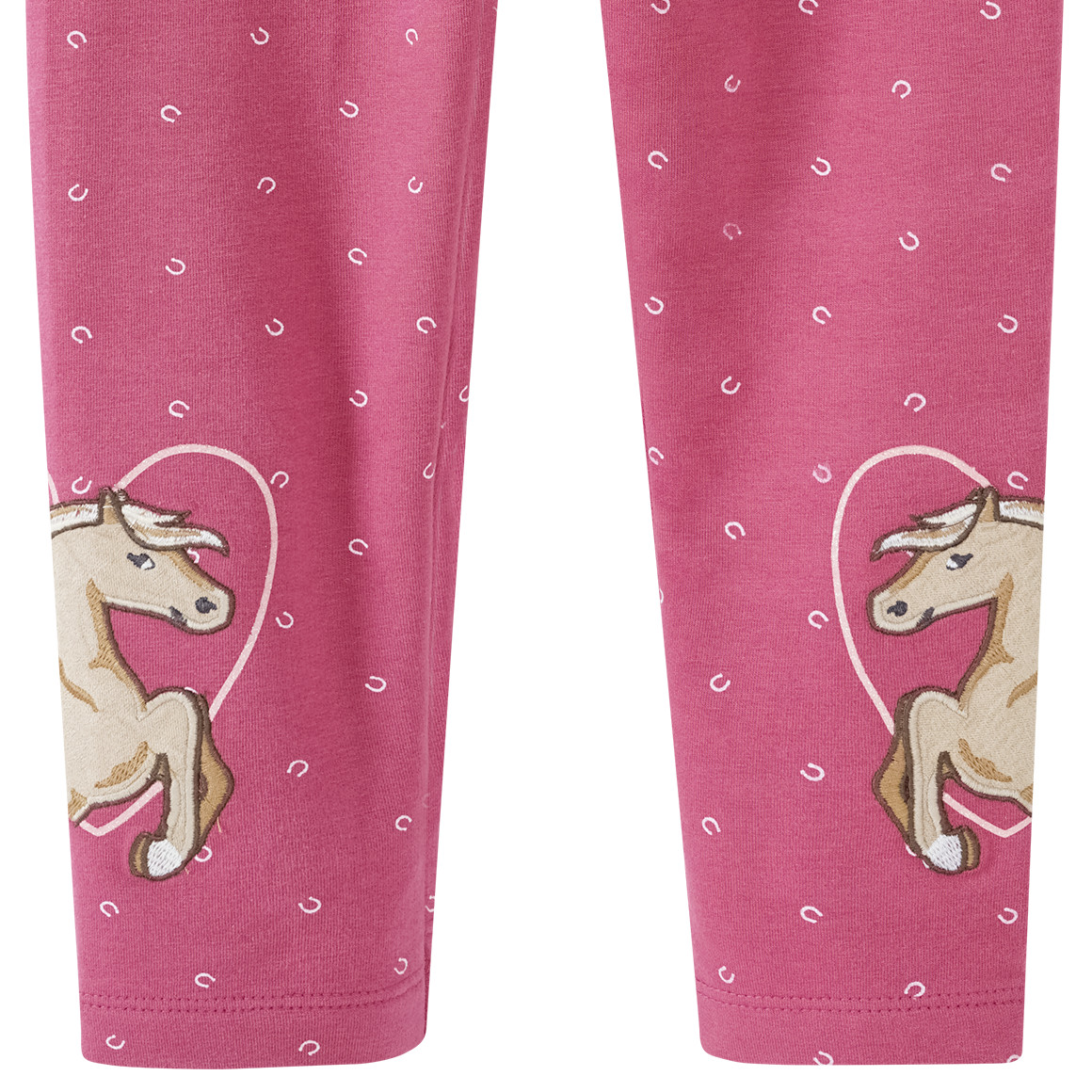 Mädchen Leggings mit Pferde-Motiv