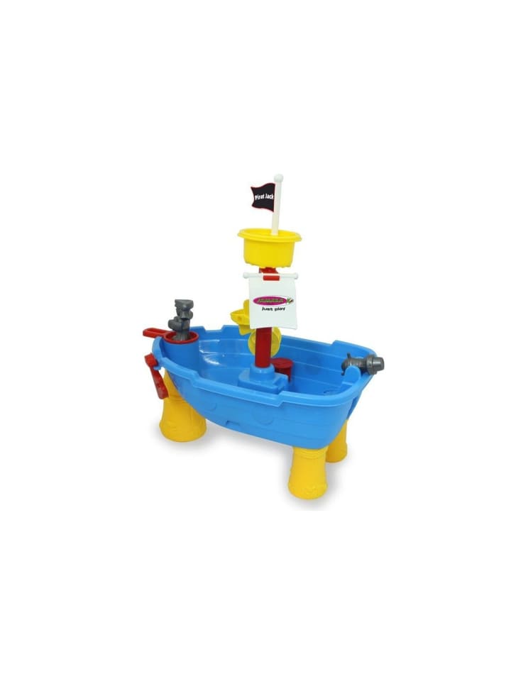 Jamara Sand- und Wasserspieltisch Pirat Jack 21 Teile in Mehrfarbig ab 2 Jahre günstig kaufen onesize