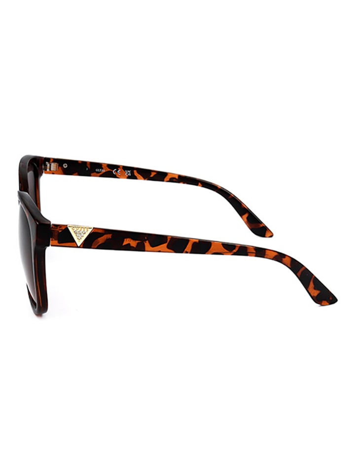 Guess Damen-Sonnenbrille in Braun günstig kaufen 57