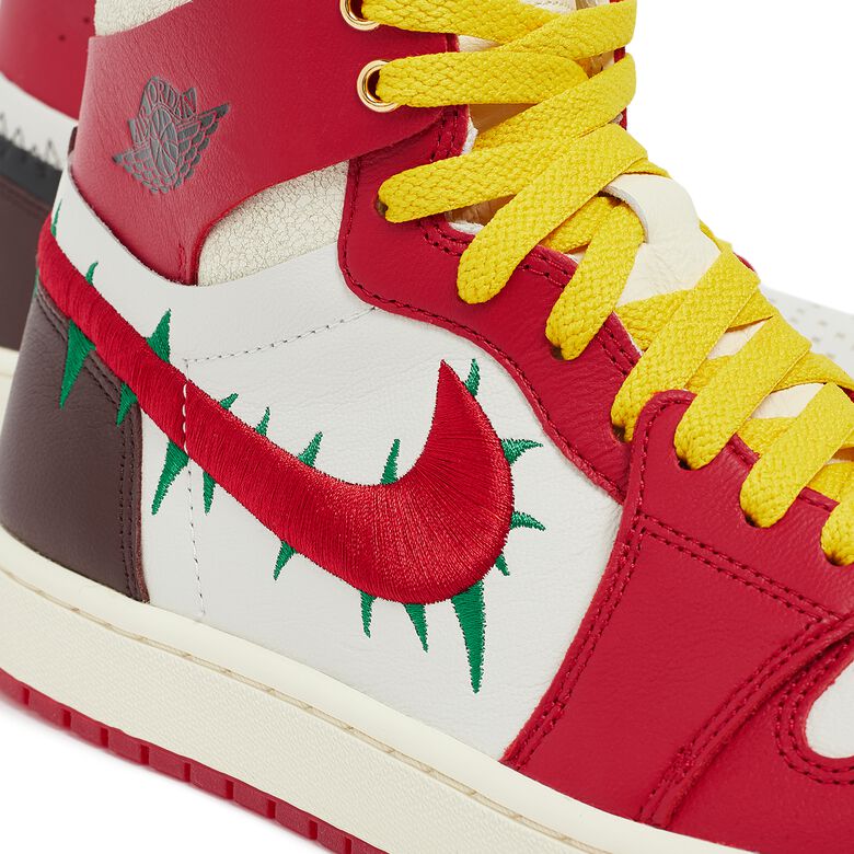JORDAN x Teyana Taylor Wmns Air Jordan 1 Zoom CMFT 2 “A Rose From Harlem” gym red/black-summit white