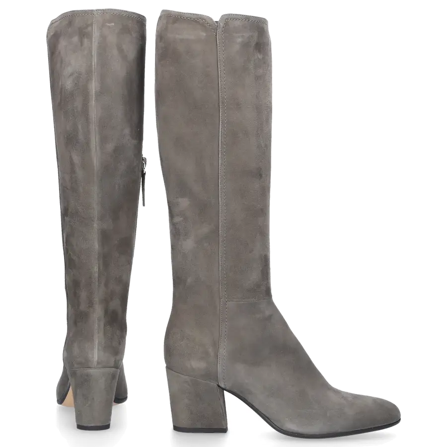 Pomme D`OR - Stiefel 6972 Veloursleder - grau