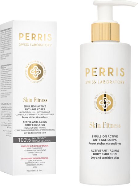 Perris Swiss Laboratory Skin Fitness Active Anti-Aging Body Emulsion Bodylotion