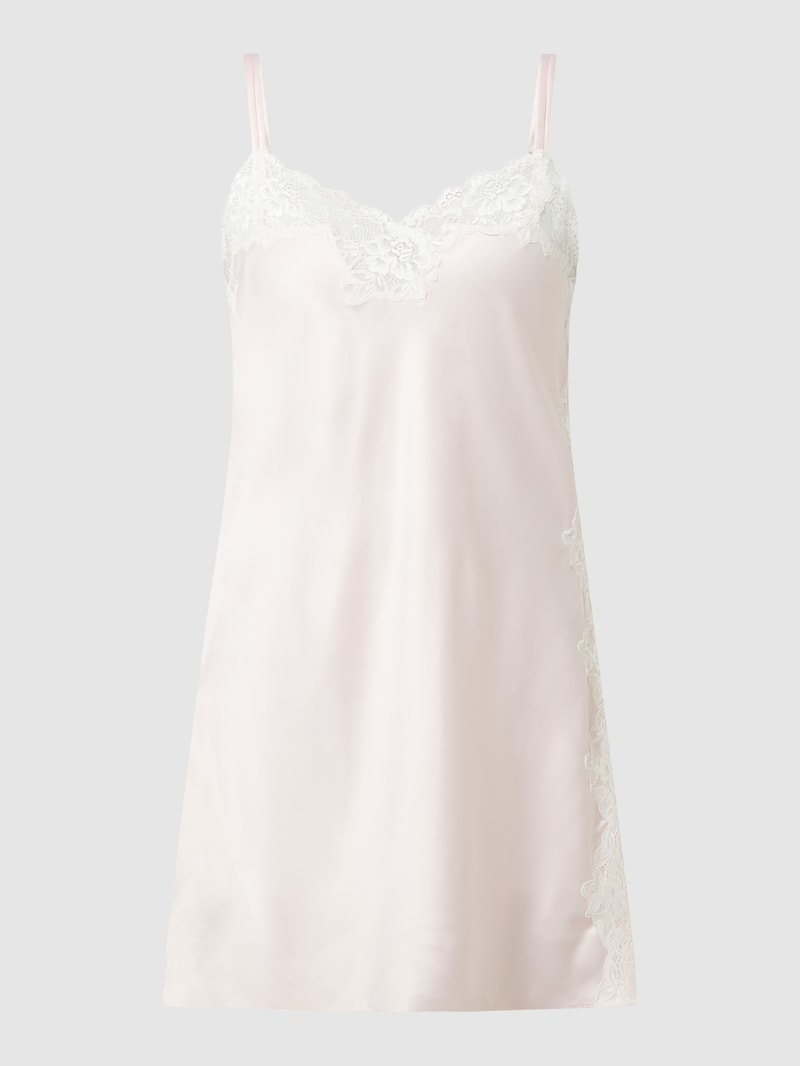Nachthemd aus Satin in rosa