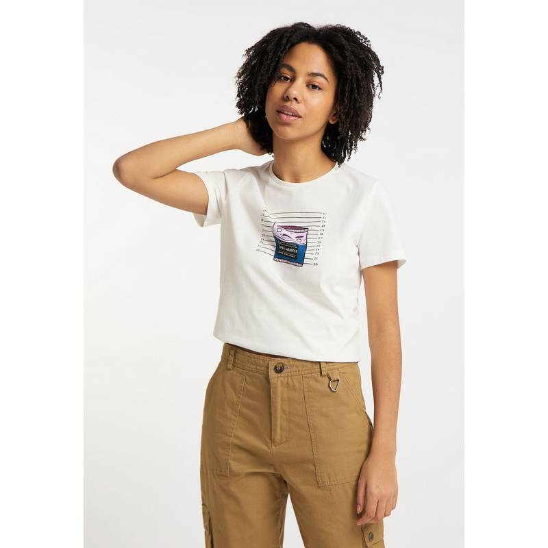 SOMWR T-Shirt With Snax Wrapper Print T-Shirt Damen