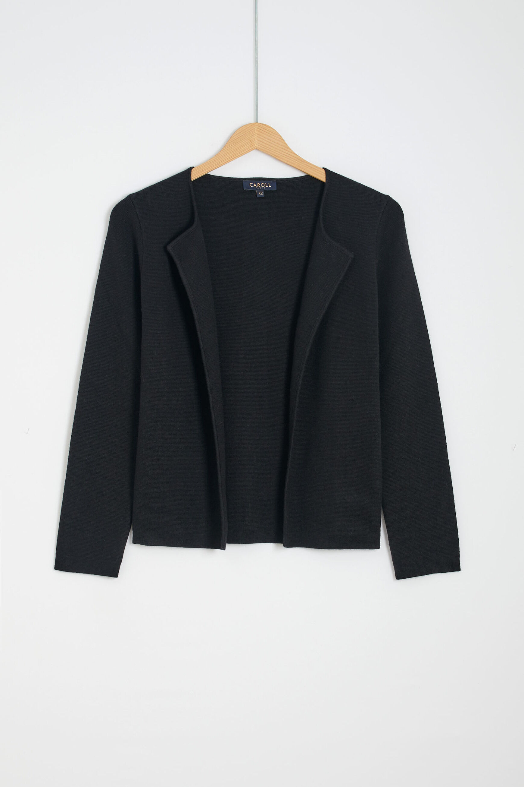 gilet flora noir femme