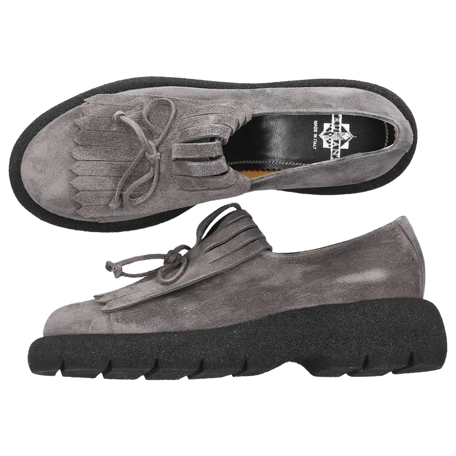 Truman's - Loafer 9376 Veloursleder - grau