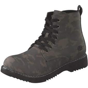 Dockers Schnür Boots in grün