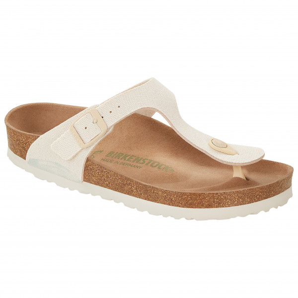 Birkenstock - Women's Gizeh TEX Canvas Vegan Rivet Logo - Sandalen