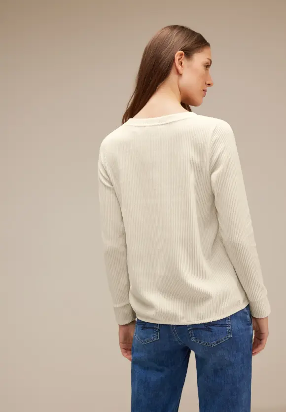 Street One Cord Langarmshirt