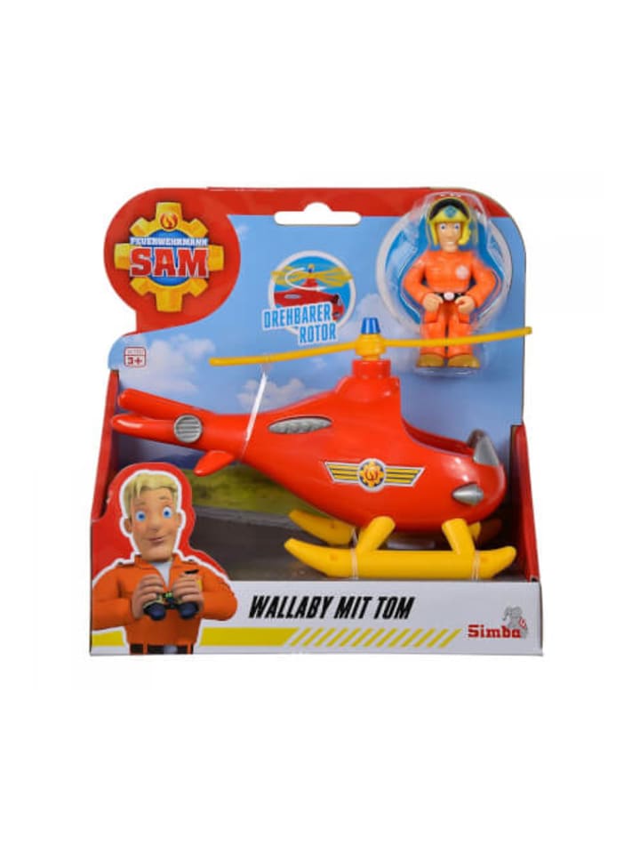 Simba Spielzeugfahrzeug Hubschrauber Feuerwehrmann S., Wallaby mit Tom Thomas Figur günstig kaufen onesize