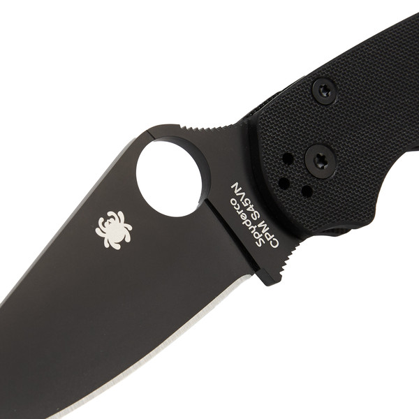 PARA-MILITARY 2 BLACK G10 PLAIN - Klappmesser