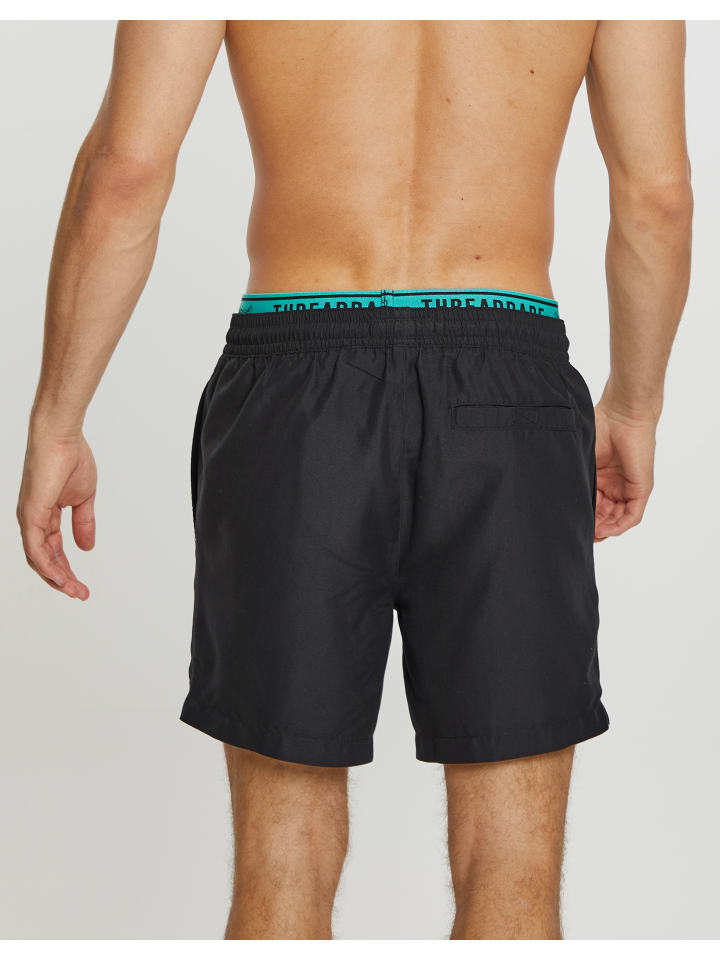 Threadbare Badehose THB Swim Short Parker in Black günstig kaufen M