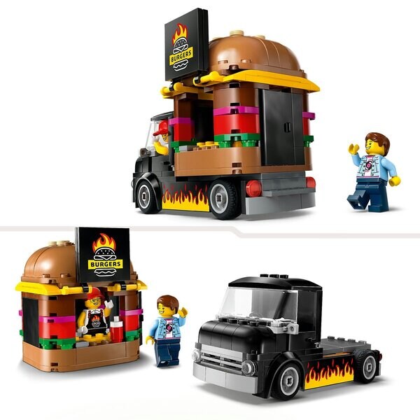 LEGO City 60404 Hampurilaisauto
