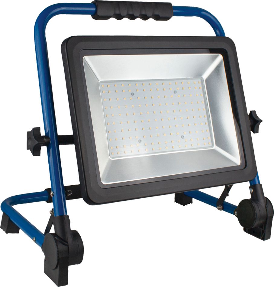 Lámpara de trabajo LED portátil Schwabe 46343 Optiline IP65 de 150 W con cable H05RN-F 3x1.0 de 3 m