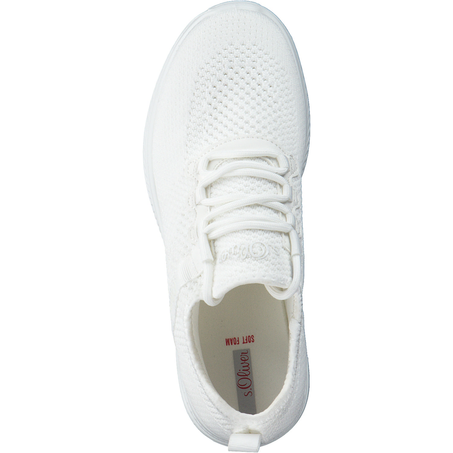 s. Oliver 23633-26, Sneakers Low, Damen, Weiß