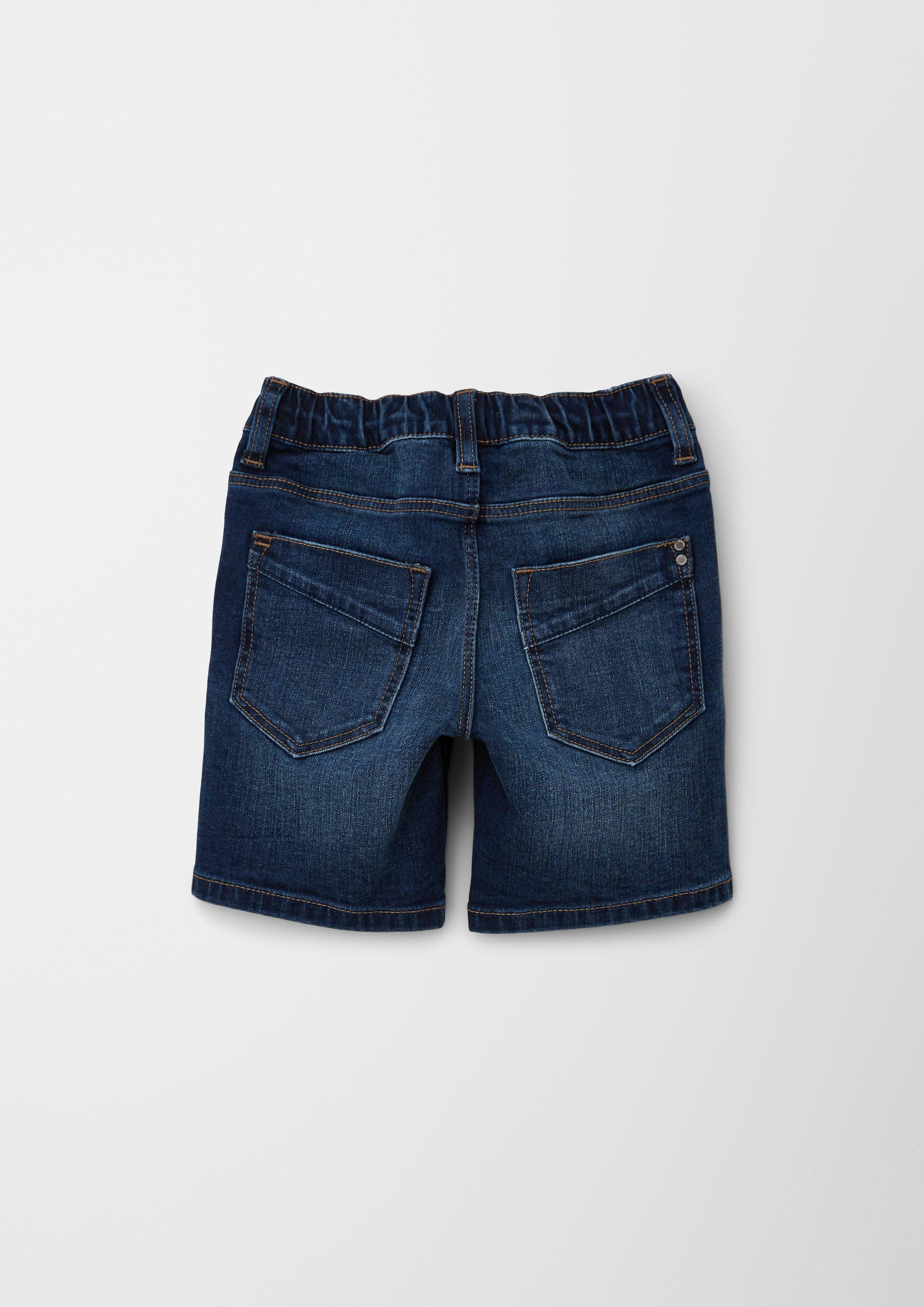 s.Oliver Jeansshorts Jeans Pelle / Regular Fit / Mid Rise / Straight Leg Waschung