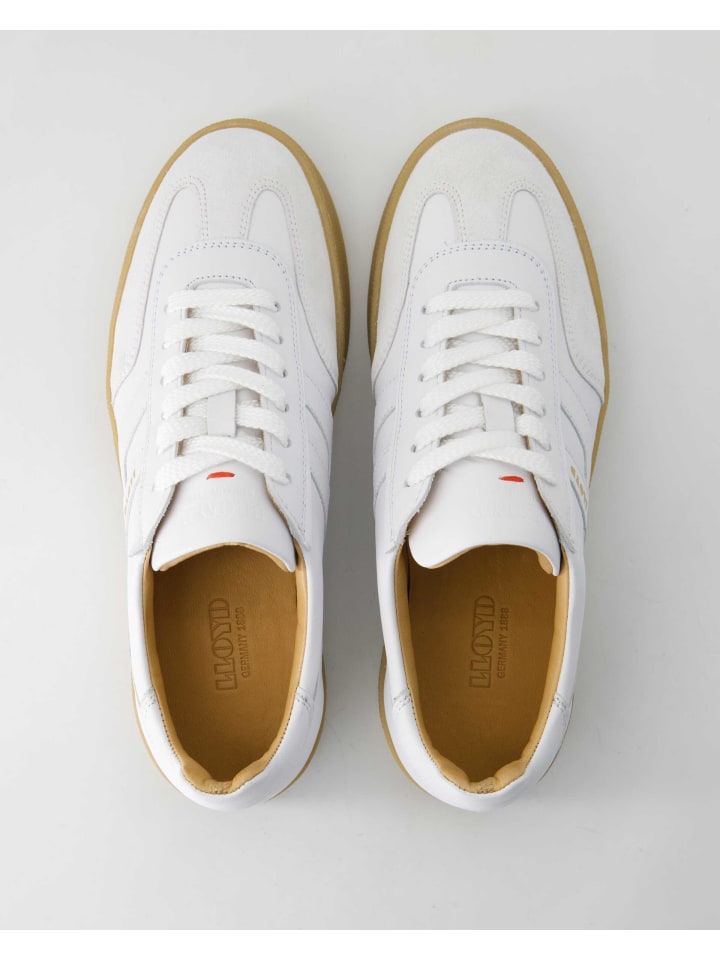 LLOYD Sportliche Schnürschuhe in Weiß günstig kaufen
