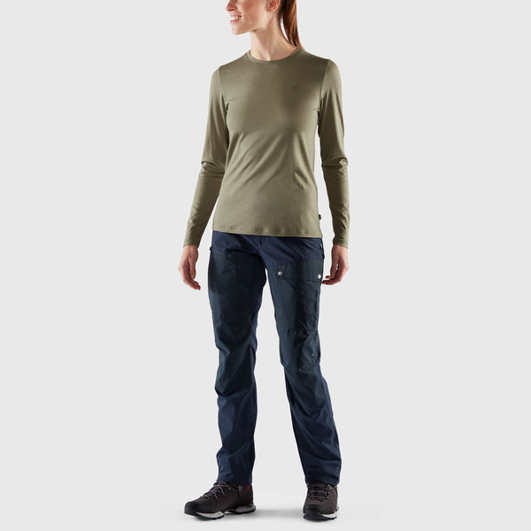 ABISKO WOOL LS W Damen - Funktionsshirt