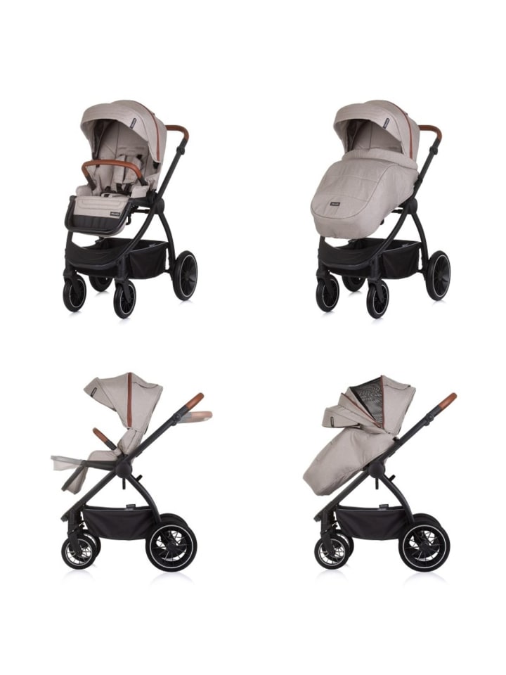 Chipolino Kombikinderwagen 3in1 Prestige in natur günstig kaufen onesize