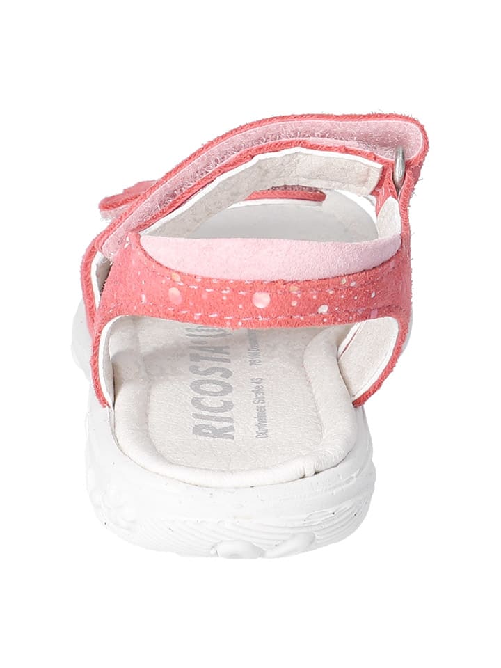 Ricosta Leder-Sandalen in Pink günstig kaufen