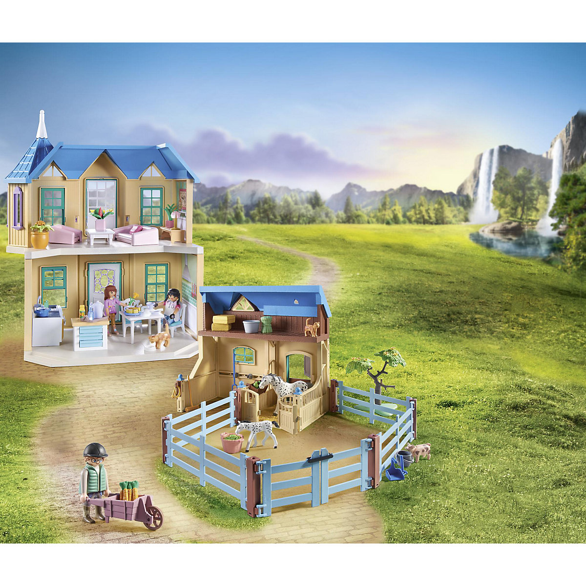 PLAYMOBIL® 71351 Waterfall Ranch