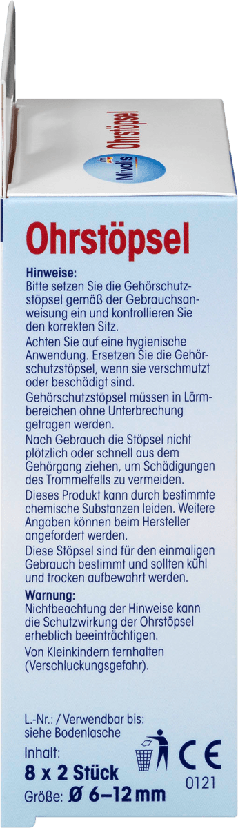 Ohrstöpsel, 16 St
