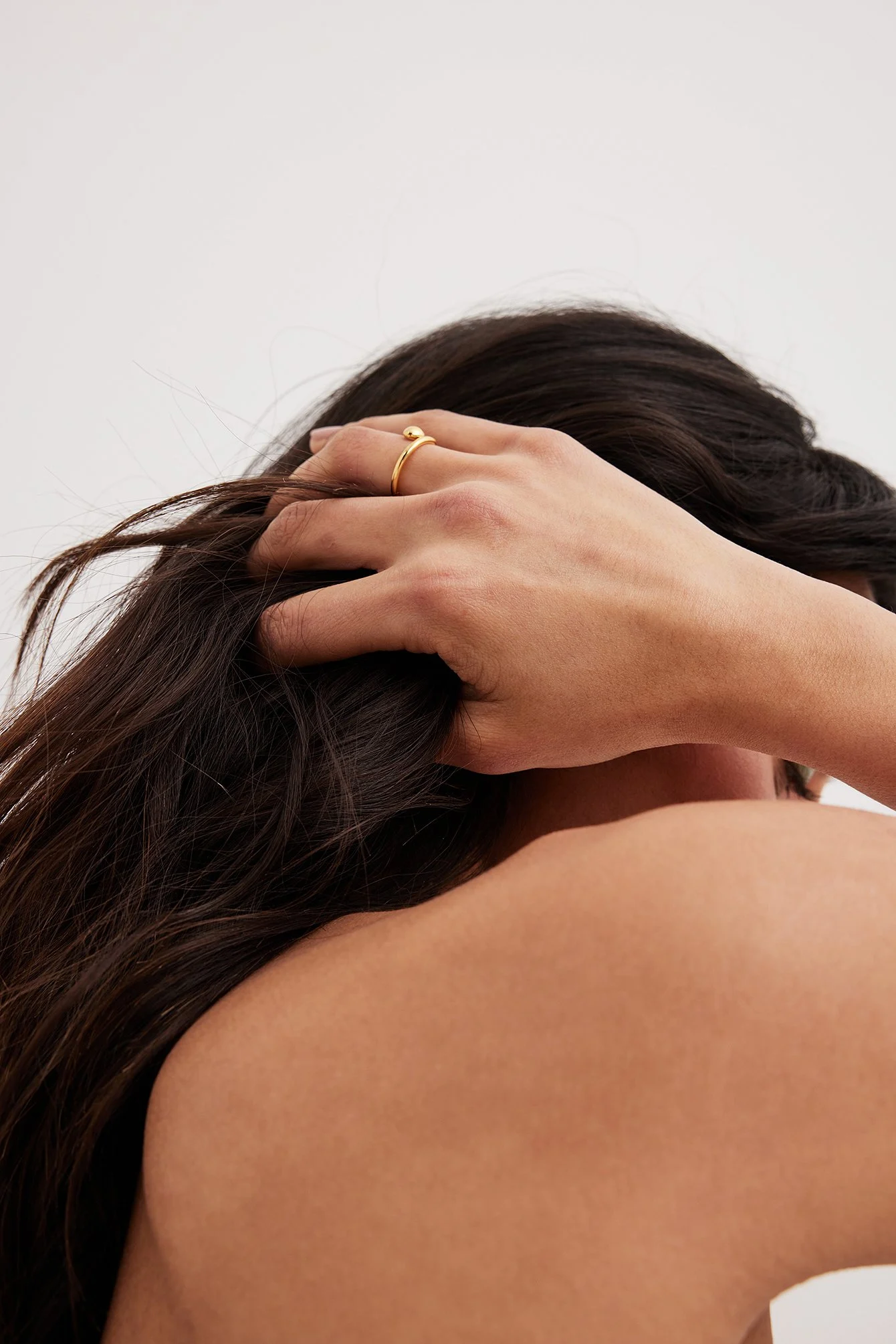 Vergoldeter Ring