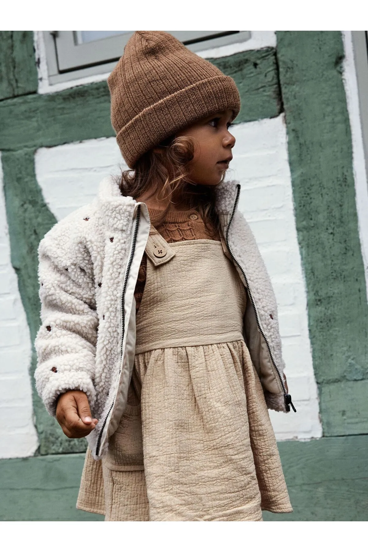 Lil&' Atelier Mini  Jacke - Grün - Regular Fit