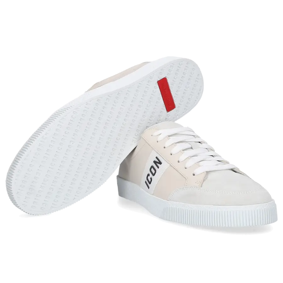 Dsquared2 - Sneaker low ICON CASSETTA Veloursleder - beige