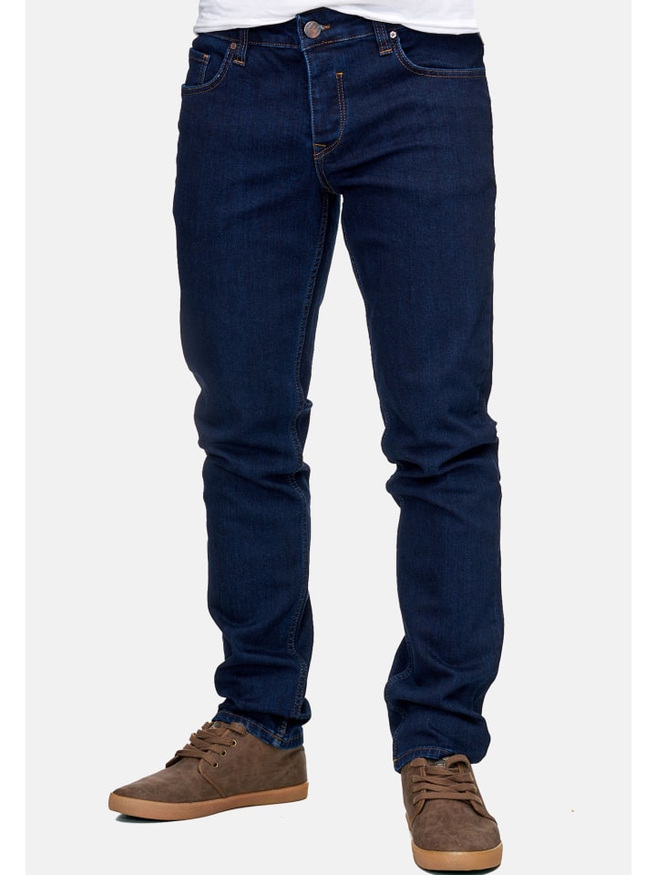 RESLAD Jeans Basic Stretch Denim in dunkelblau günstig kaufen