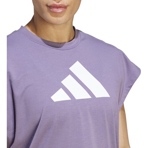 DAMEN SHIRT TRAIN ICONS TRAINING REGULAR FIT LOGO