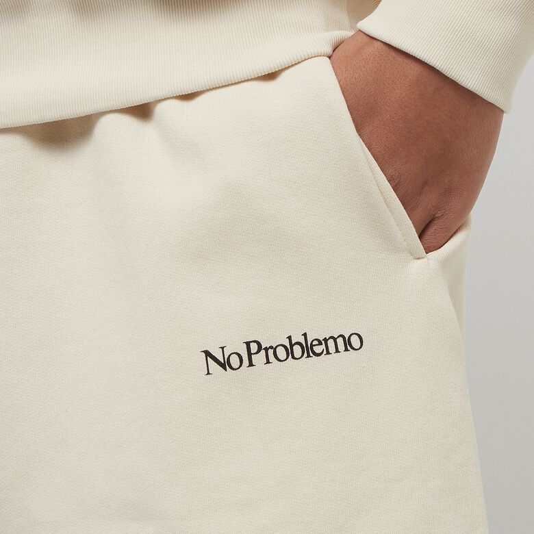 No Problemo Mini Problemo Sweatshort ecru
