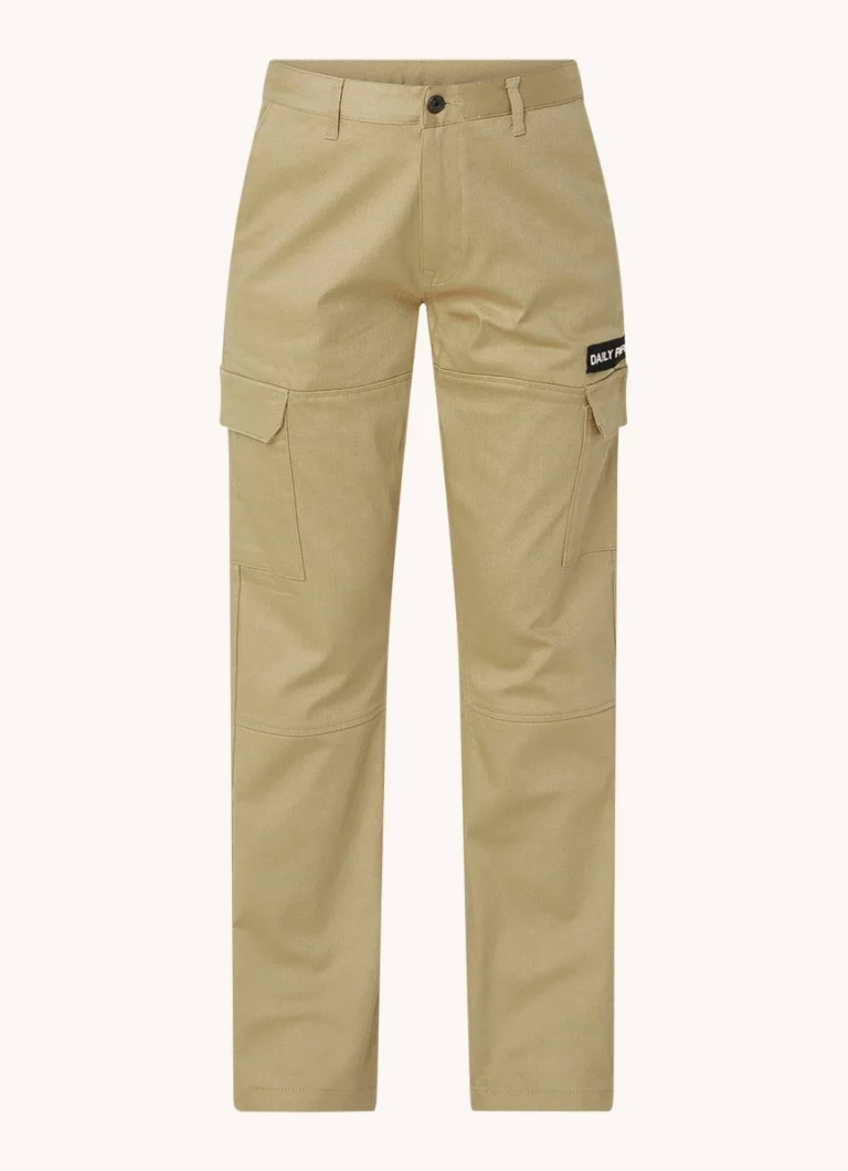 Daily Paper Ecorgo pantaloni cargo a vita alta e gamba dritta con logo