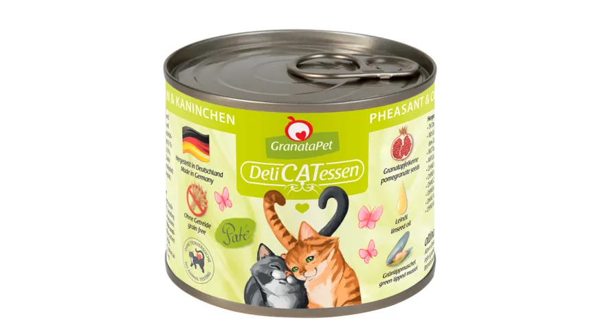 GranataPet Katzennassfutter Fasan & Kaninchen 200 g