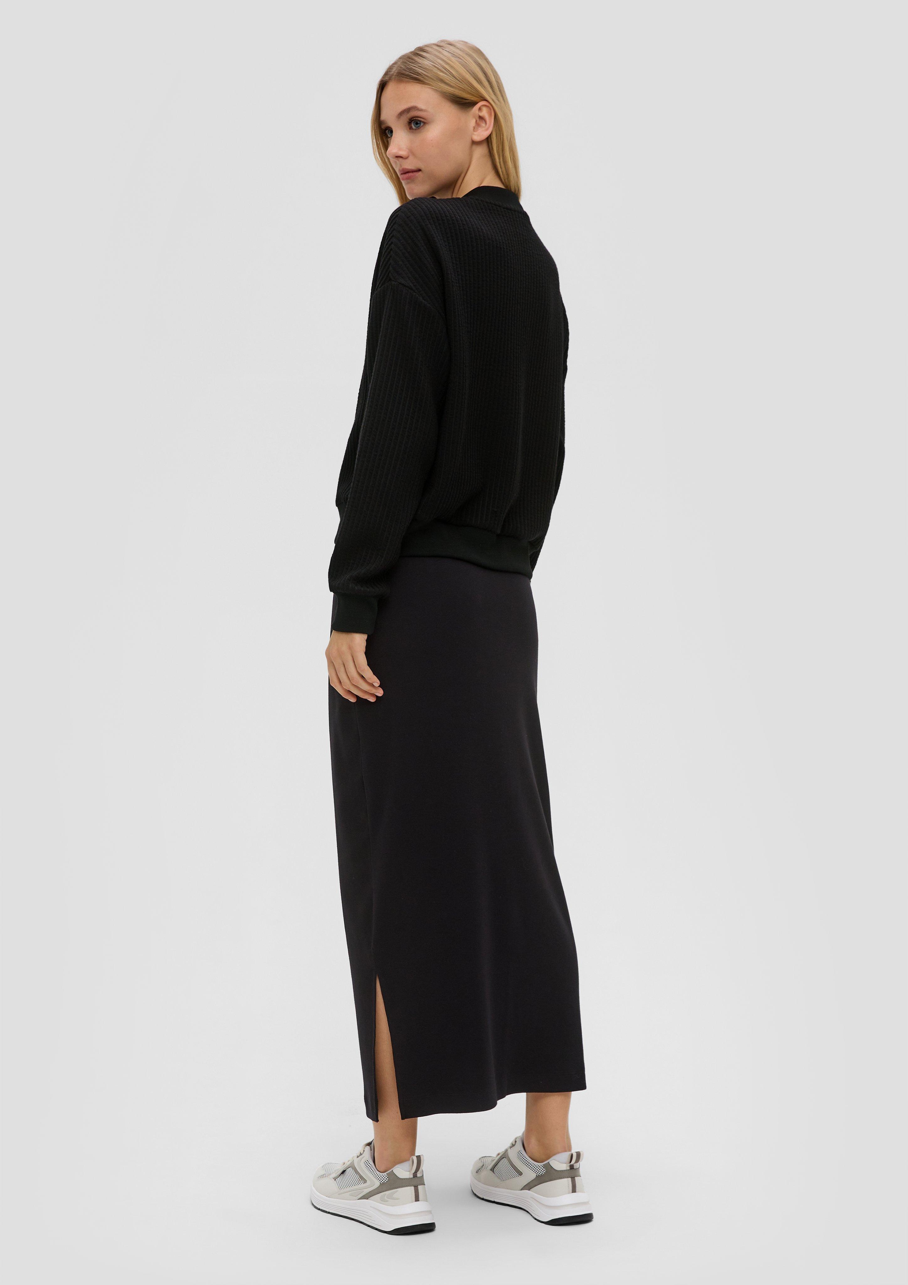 Blouson in gerippter Sweat-Qualität  2154128-9999
