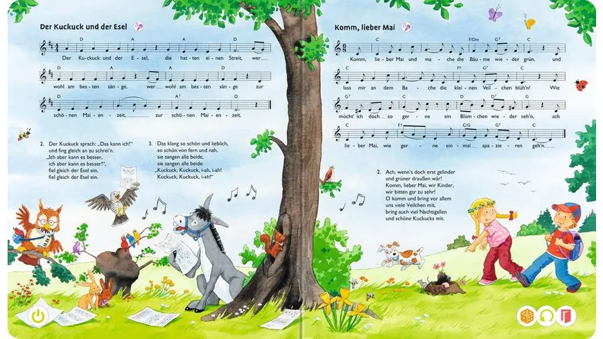 Ravensburger tiptoi - Meine schönsten Kinderlieder, Sing mit tiptoi®!
