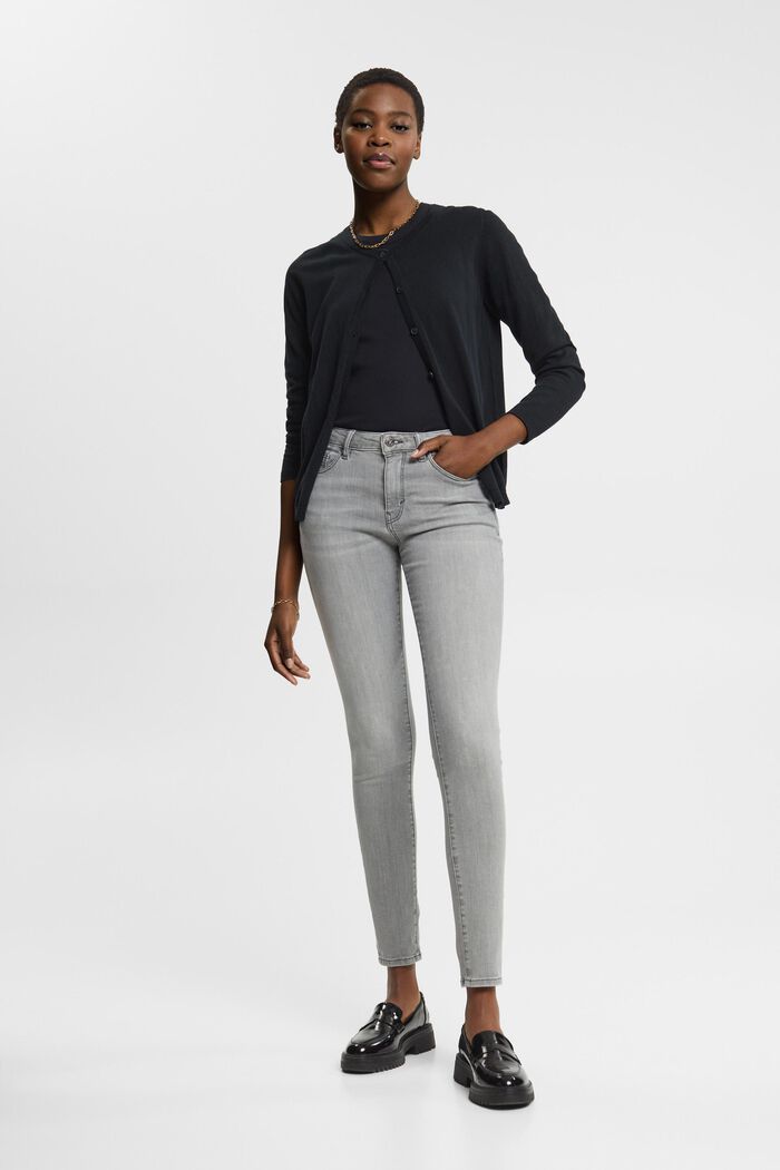 Skinny Jeans mit mittelhohem Bund