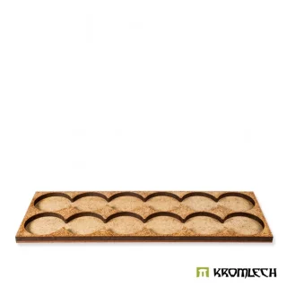 Kromlech Bases - Infantry 6x2 Round Base Adapter Trays (2)