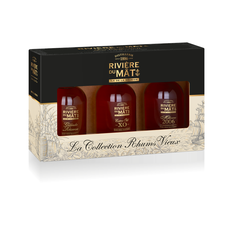 Coffret Rivière Du Mat Vieux 3x20cl